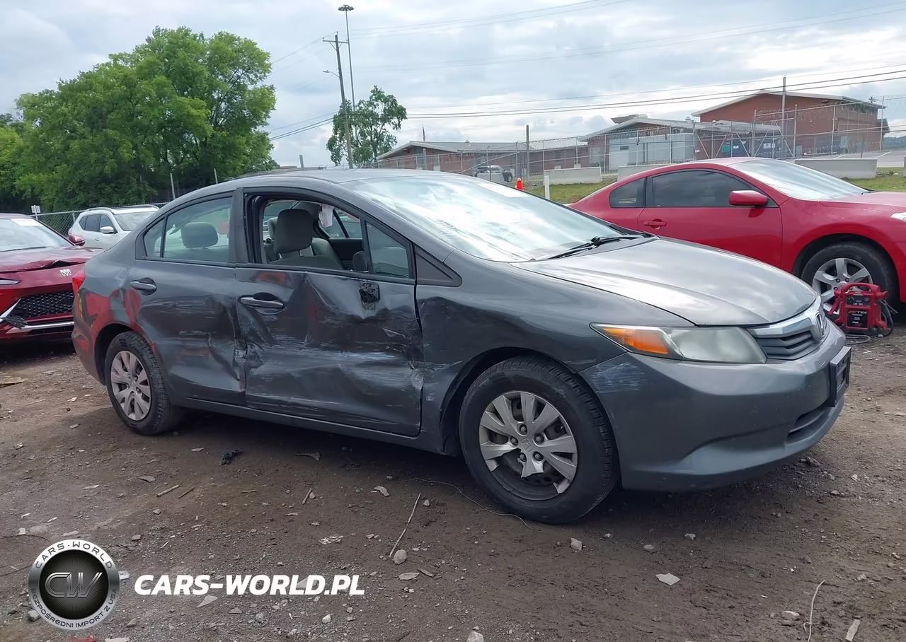 2012 Honda Civic Lx VIN:2HGFB2F55CH319897 - 13