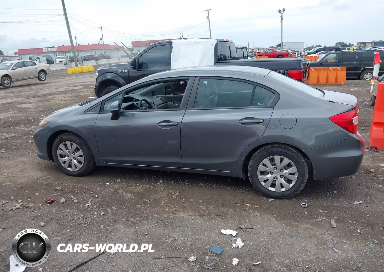 2012 Honda Civic Lx VIN:2HGFB2F55CH319897 - 14