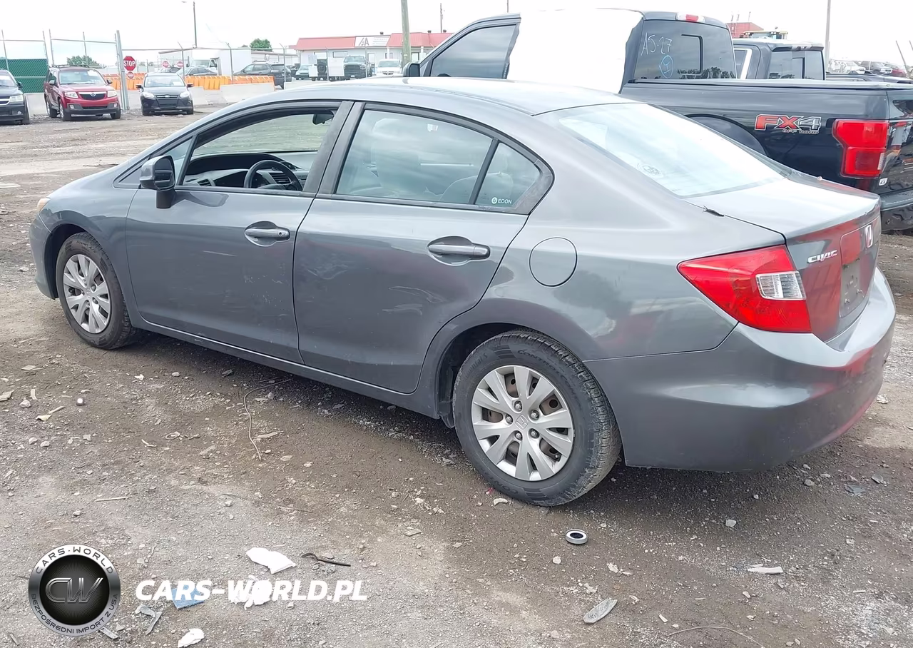 2012 Honda Civic Lx VIN:2HGFB2F55CH319897 - 3