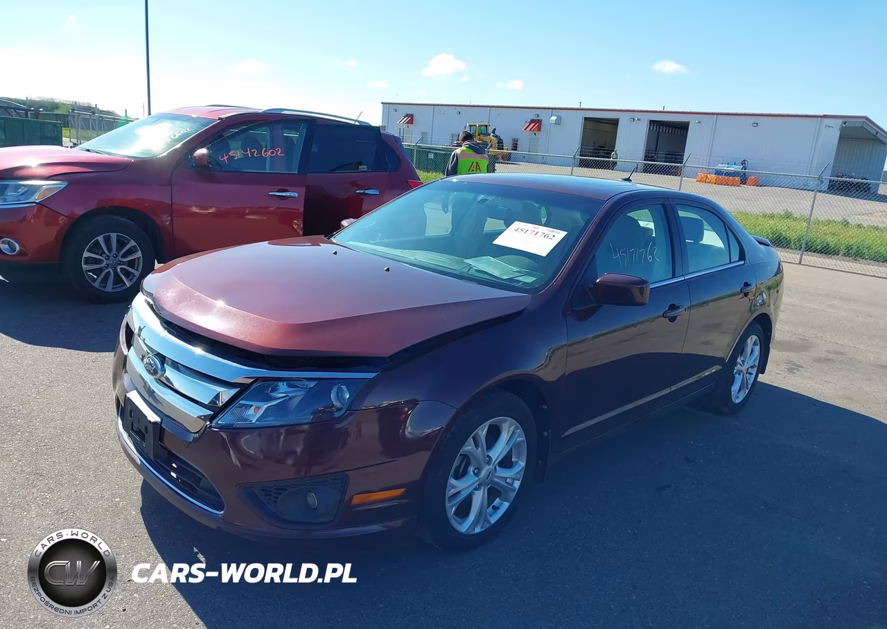 2012 Ford Fusion Se VIN:3FAHP0HA1CR144260 - 2