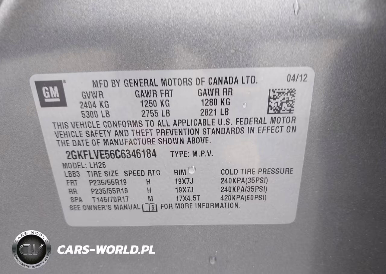 2012 GMC Terrain Slt-1 VIN:2GKFLVE56C6346184 - 9