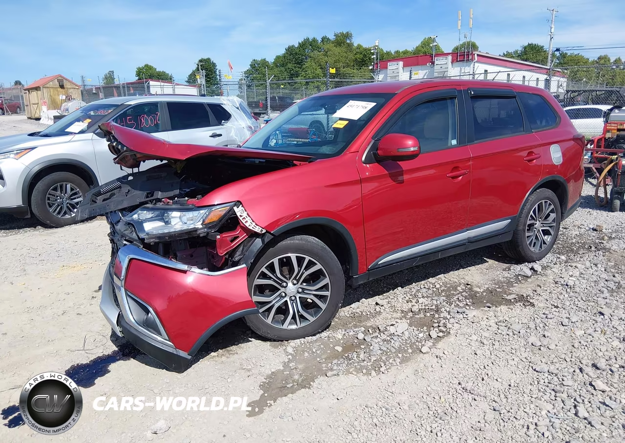 2016 Mitsubishi Outlander Se VIN:JA4AZ3A3XGZ020583 - 2