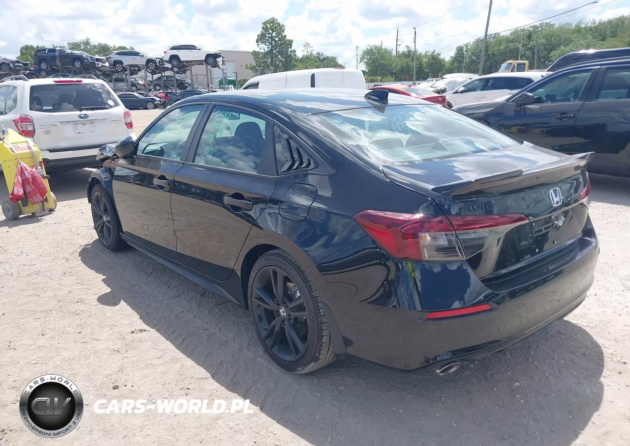 2026 Honda Civic Si Sedan VIN:2HGFE1E50TH475445 - 3