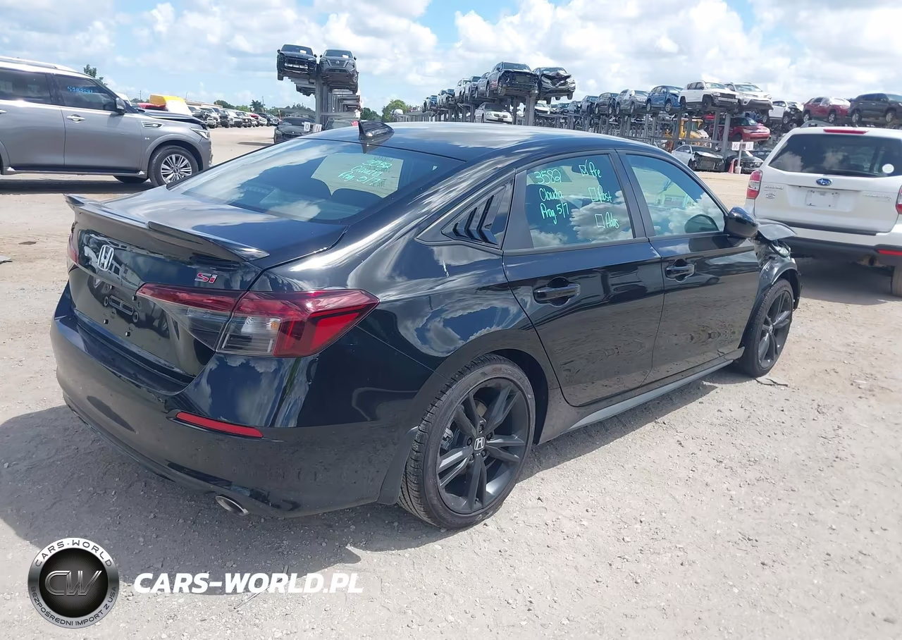 2026 Honda Civic Si Sedan VIN:2HGFE1E50TH475445 - 4