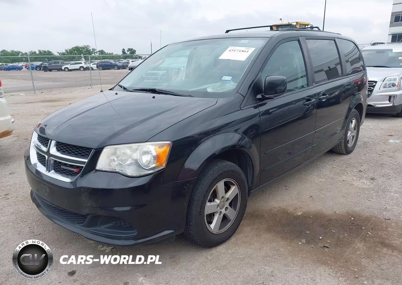 2012 Dodge Grand Caravan Sxt VIN:2C4RDGCG7CR277445 - 2