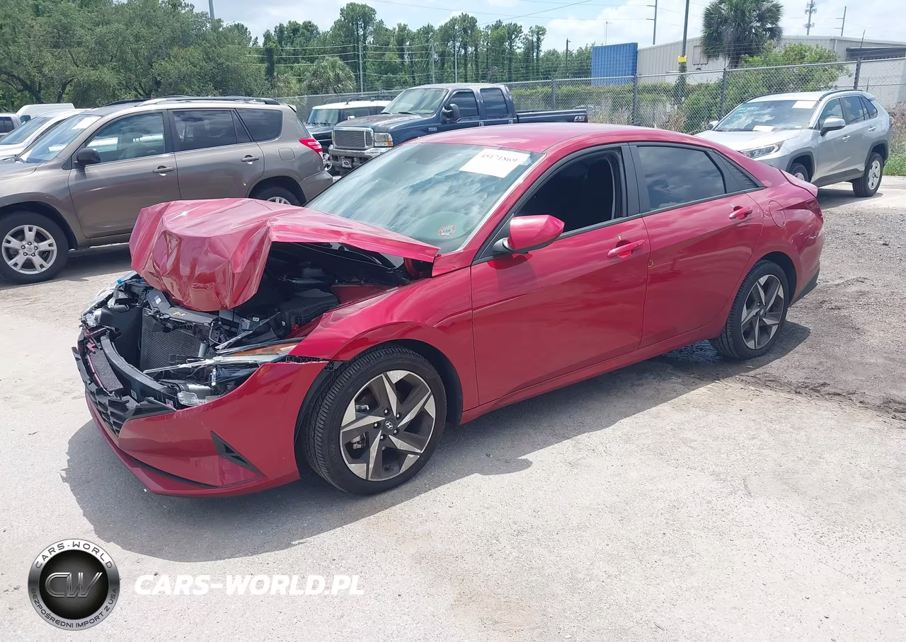 2023 Hyundai Elantra Sel VIN:KMHLS4AG3PU510285 - 2