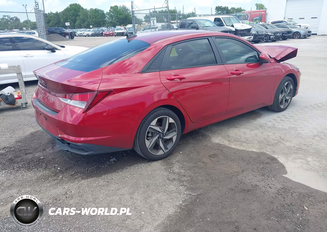 2023 Hyundai Elantra Sel VIN:KMHLS4AG3PU510285 - 4