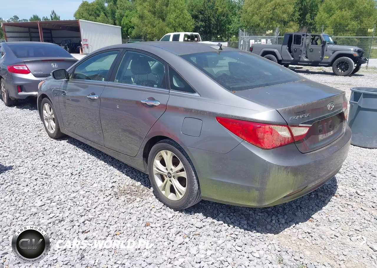 2013 Hyundai Sonata Limited VIN:5NPEC4ACXDH548657 - 3