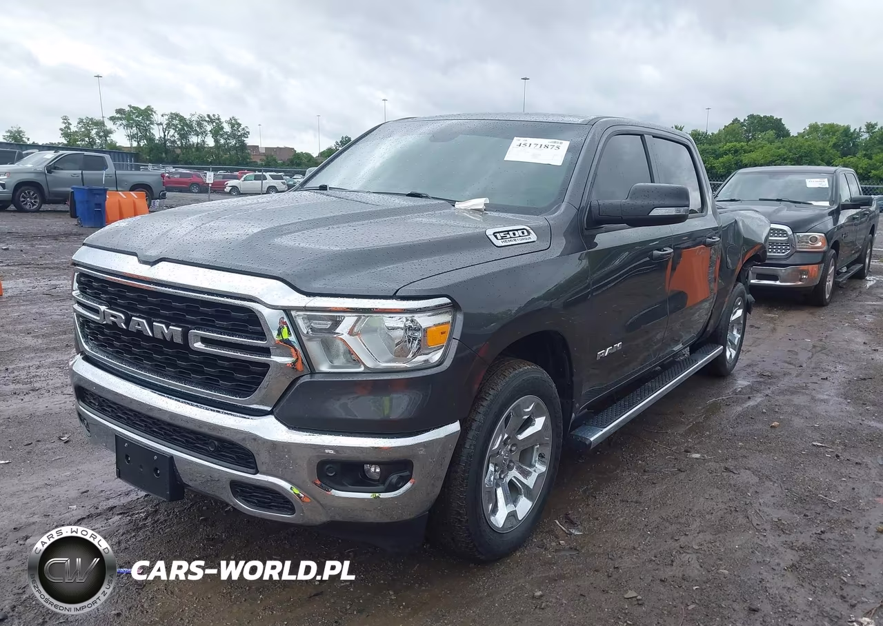 2022 Ram 1500 Big Horn 4X4 5'7 Box VIN:1C6SRFFT1NN411430 - 2