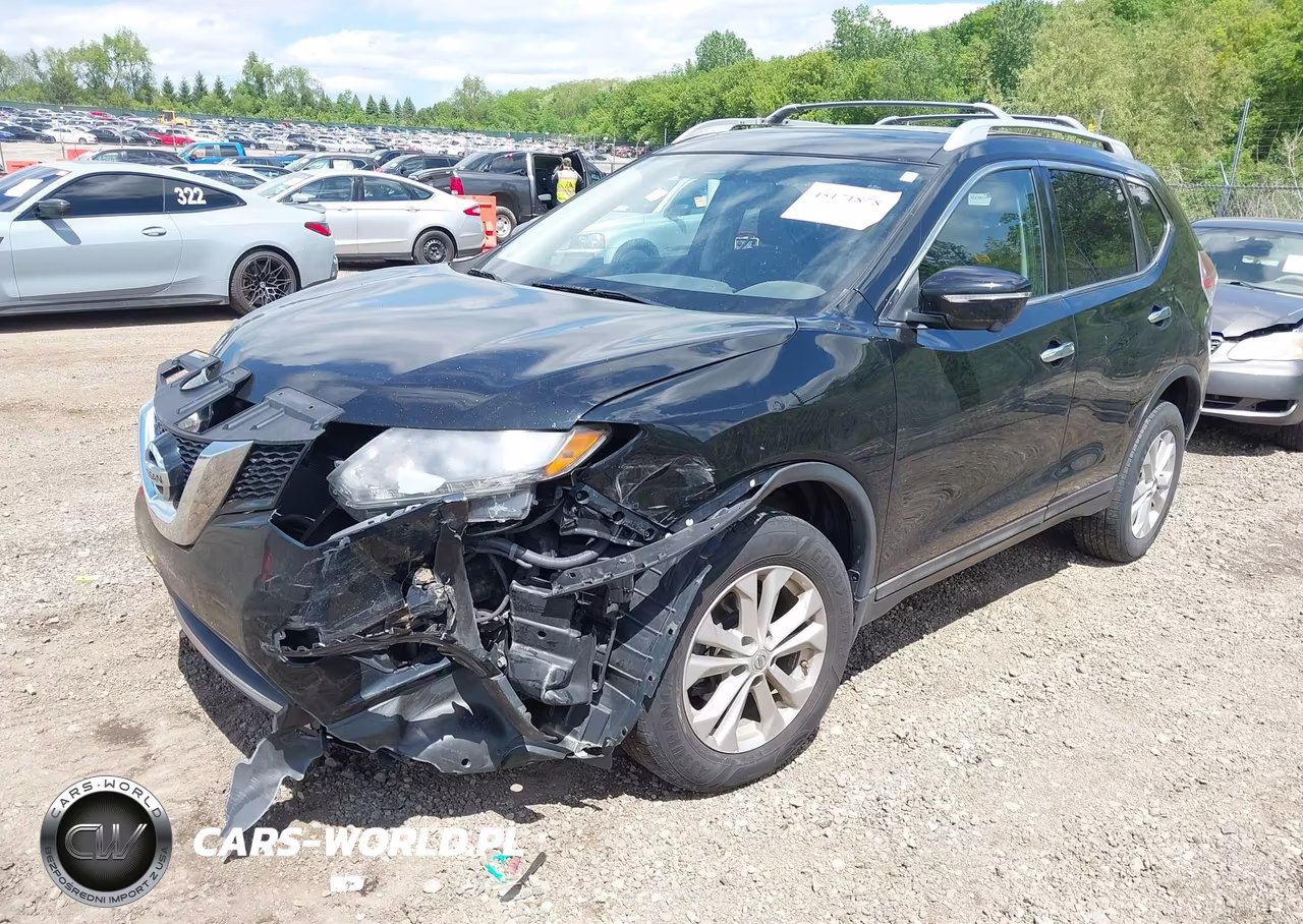 2015 Nissan Rogue Sv VIN:5N1AT2MV6FC870299 - 2