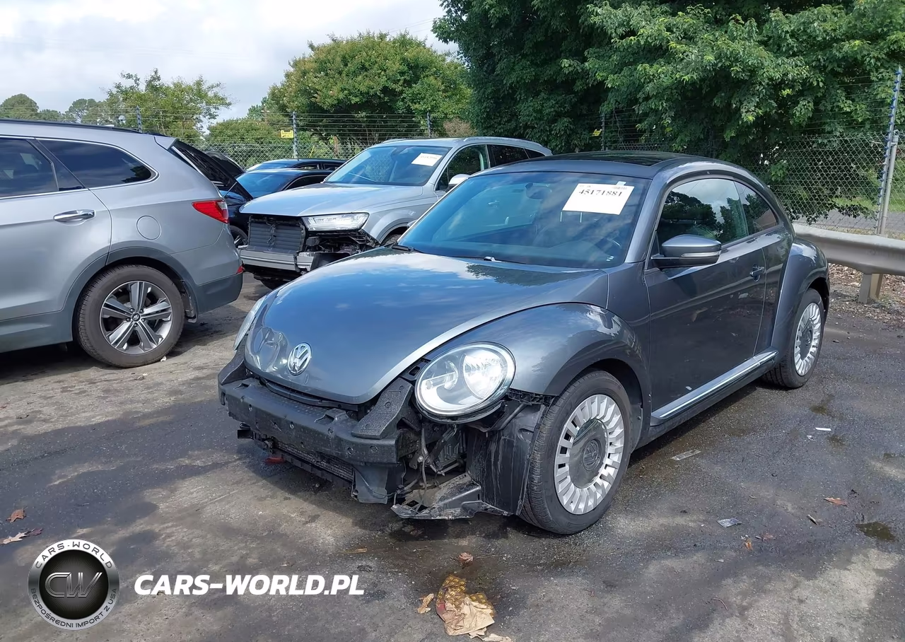 2013 Volkswagen Beetle 2.5L VIN:3VWJP7ATXDM662847 - 2