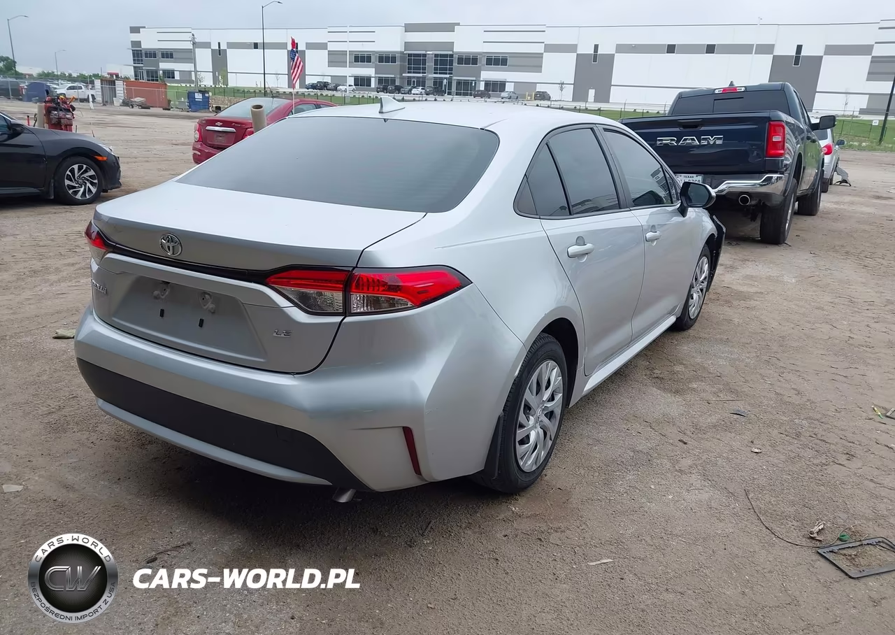 2021 Toyota Corolla Le VIN:JTDEPMAEXMJ172863 - 4