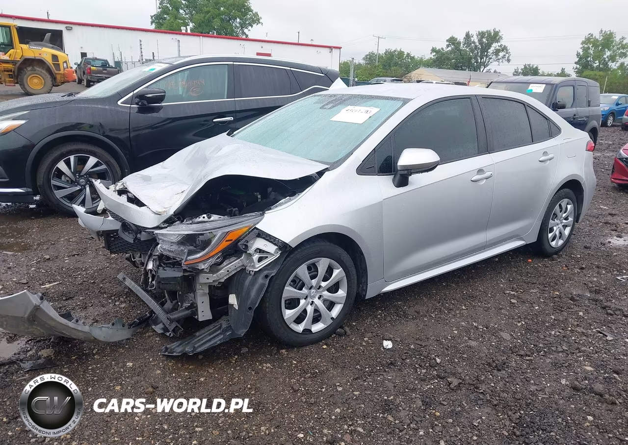 2020 Toyota Corolla Le VIN:5YFEPRAEXLP013963 - 2
