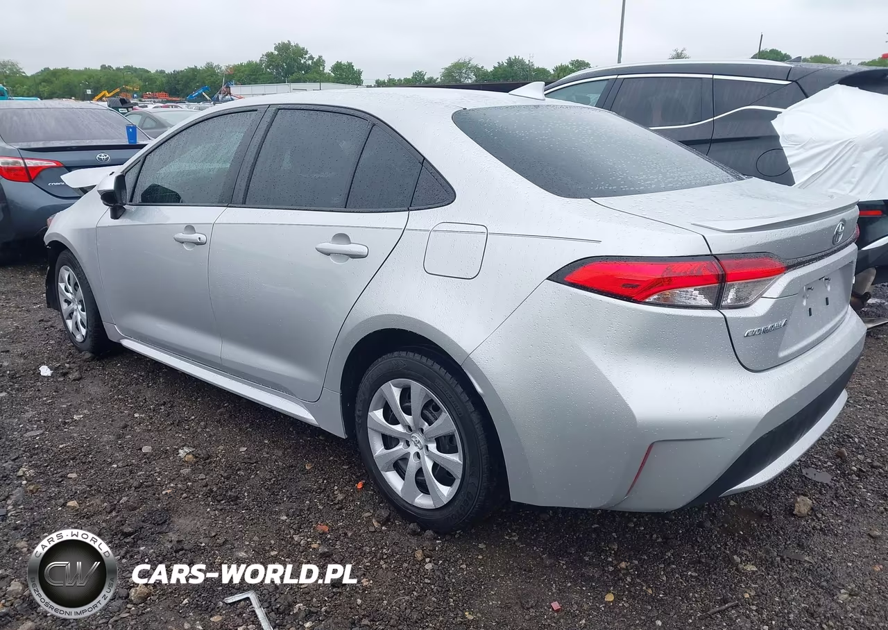 2020 Toyota Corolla Le VIN:5YFEPRAEXLP013963 - 3