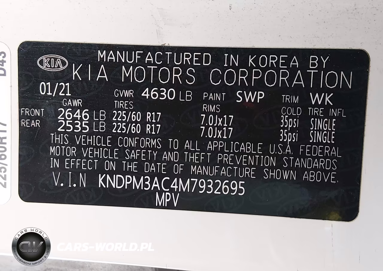 2021 Kia Sportage Lx VIN:KNDPM3AC4M7932695 - 9