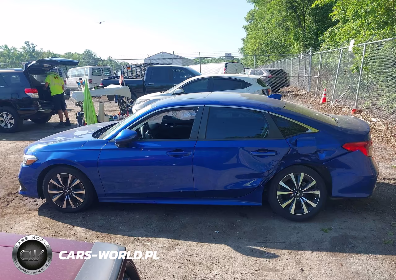 2022 Honda Civic Ex VIN:2HGFE1F77NH312228 - 14