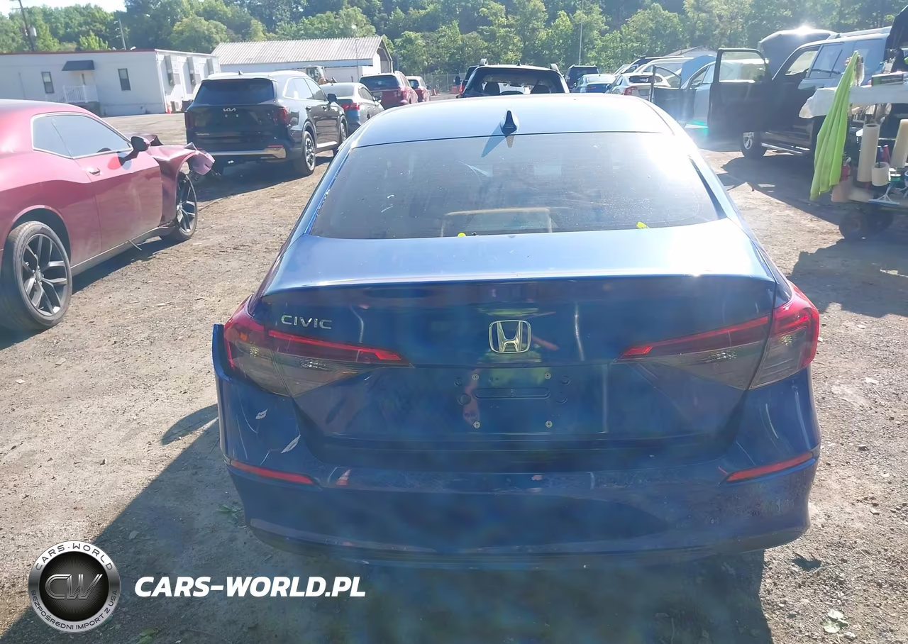 2022 Honda Civic Ex VIN:2HGFE1F77NH312228 - 16
