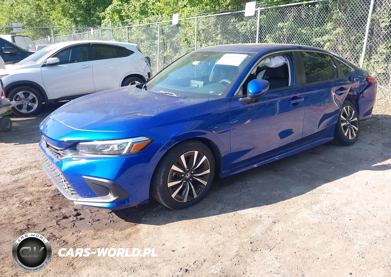 2022 Honda Civic Ex VIN:2HGFE1F77NH312228 - 2