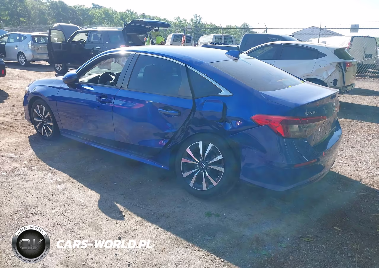 2022 Honda Civic Ex VIN:2HGFE1F77NH312228 - 3