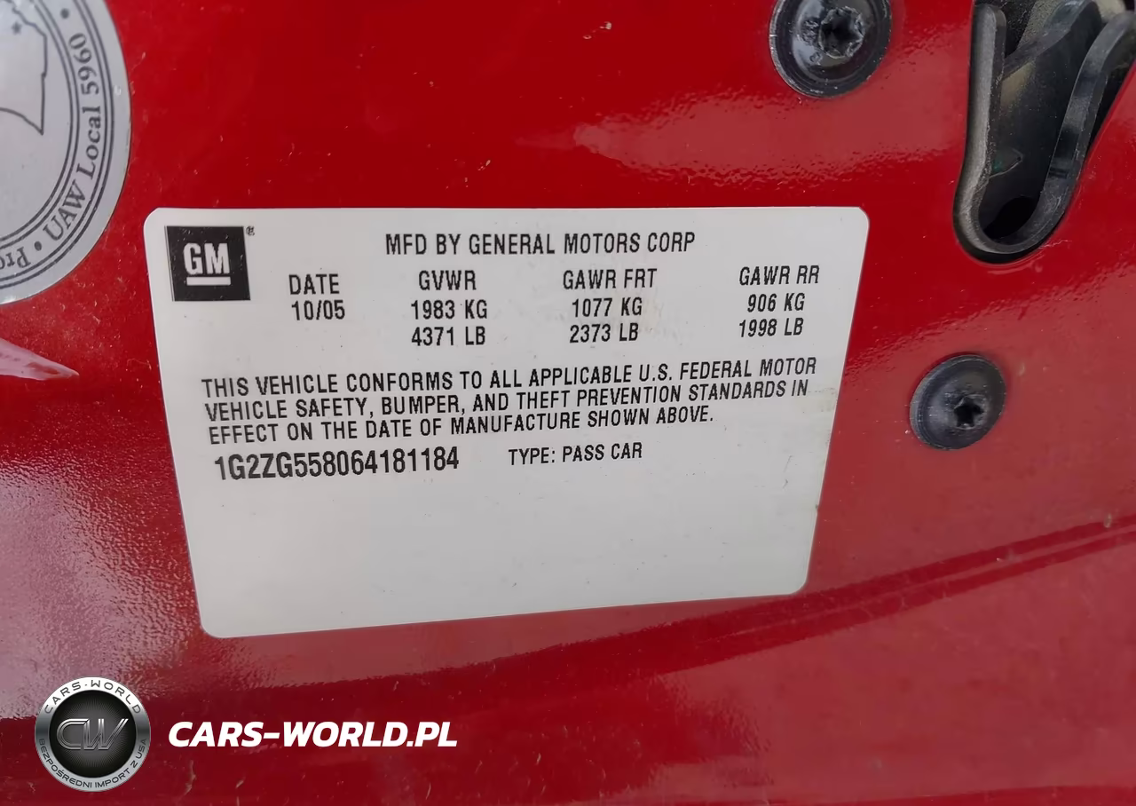 2006 Pontiac G6 VIN:1G2ZG558064181184 - 9