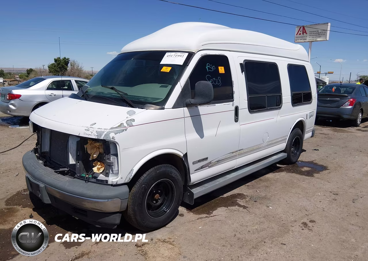 1996 GMC Savana Rv G1500 VIN:1GDFG15R8T1036659 - 2