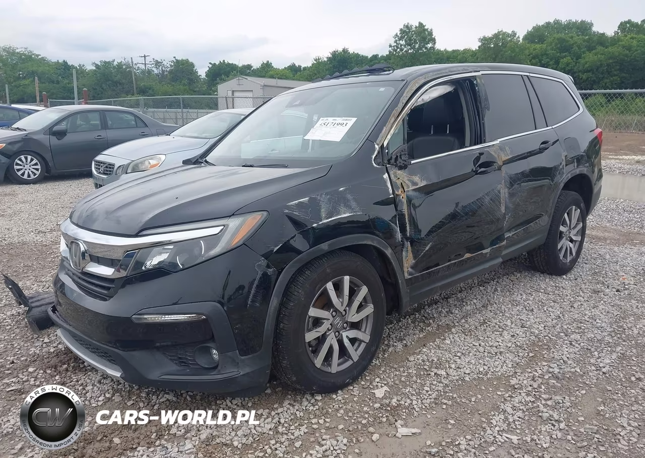 2021 Honda Pilot 2Wd Ex-L VIN:5FNYF5H55MB009640 - 2