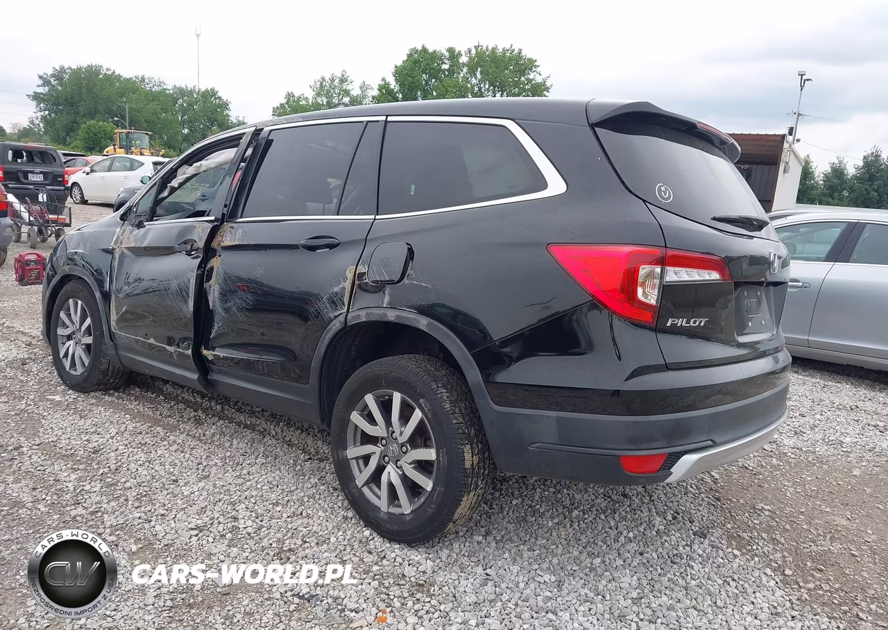 2021 Honda Pilot 2Wd Ex-L VIN:5FNYF5H55MB009640 - 3
