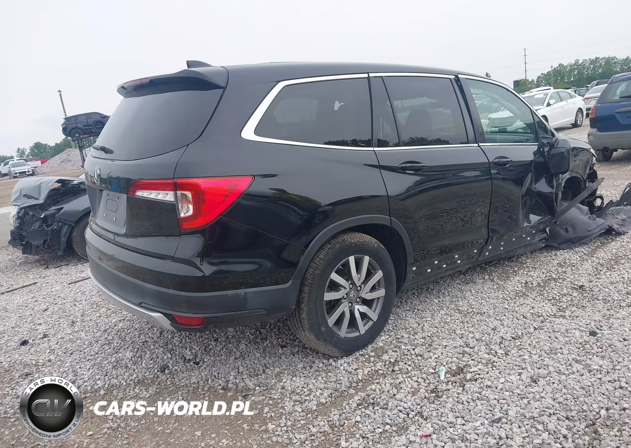 2021 Honda Pilot 2Wd Ex-L VIN:5FNYF5H55MB009640 - 4