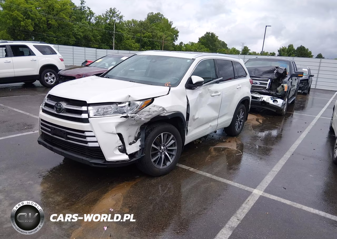 2017 Toyota Highlander Xle VIN:5TDJZRFH3HS508242 - 2