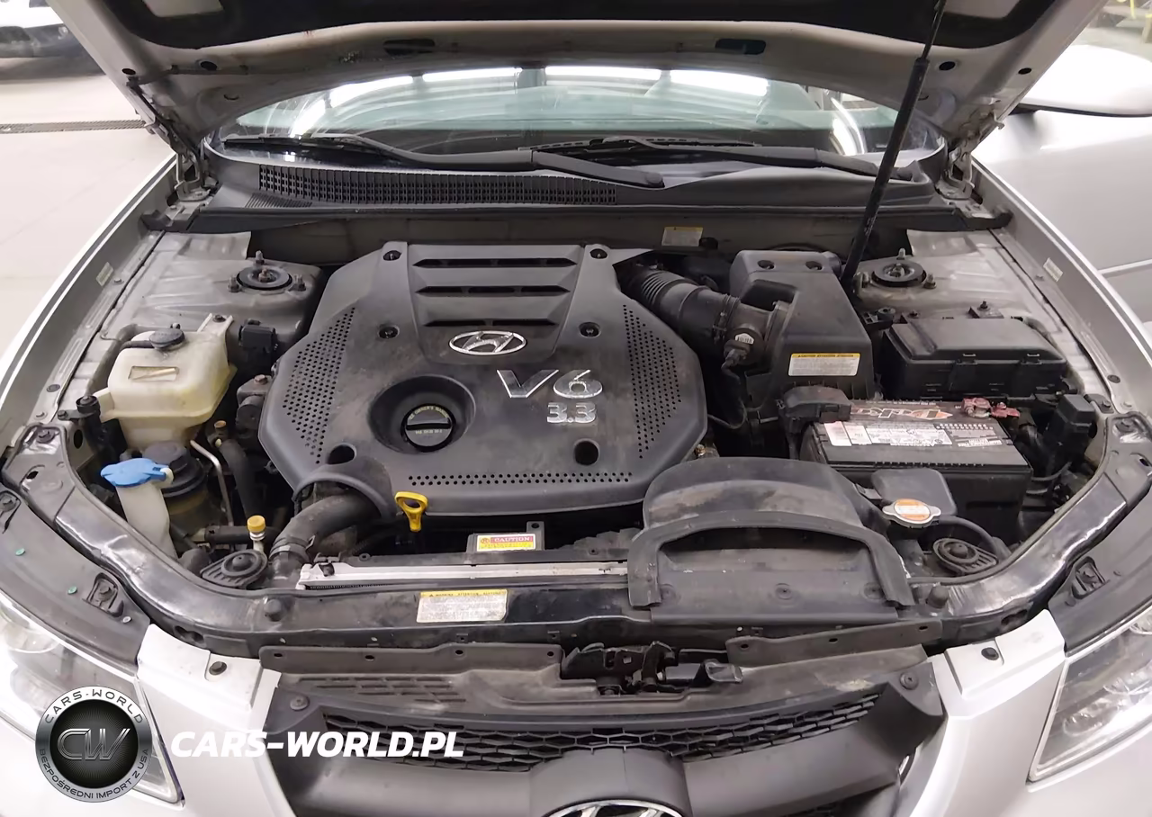 2008 Hyundai Sonata Gls V6 VIN:5NPET46F88H367288 - 10