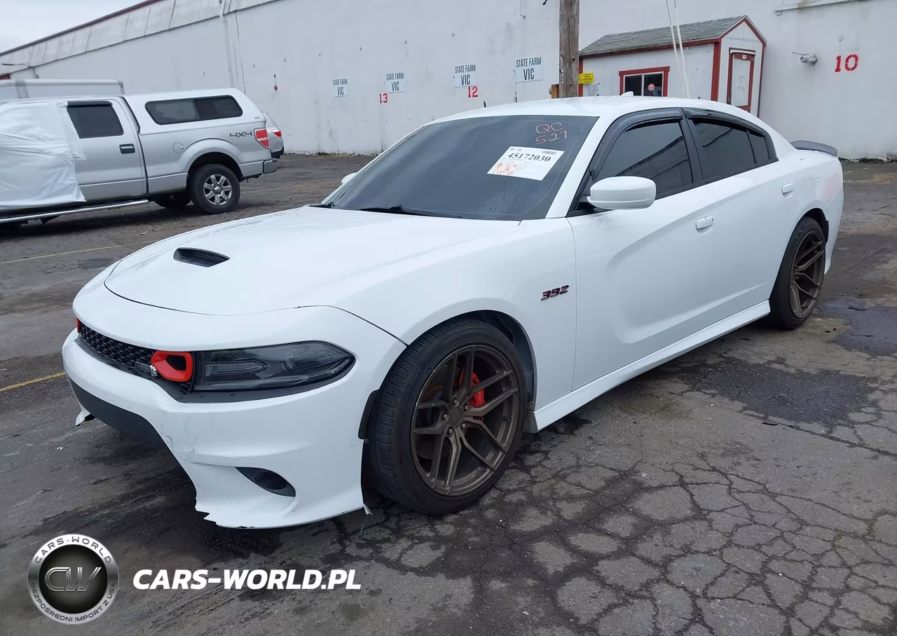2017 Dodge Charger R-T Scat Pack Rwd VIN:2C3CDXGJ6HH536827 - 2