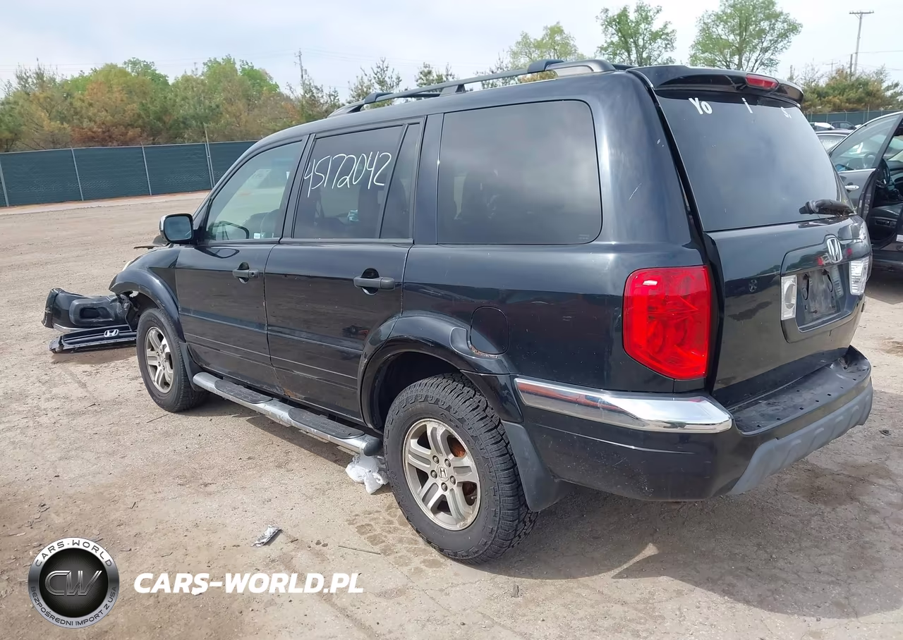 2004 Honda Pilot Ex-L VIN:2HKYF18794H589664 - 3
