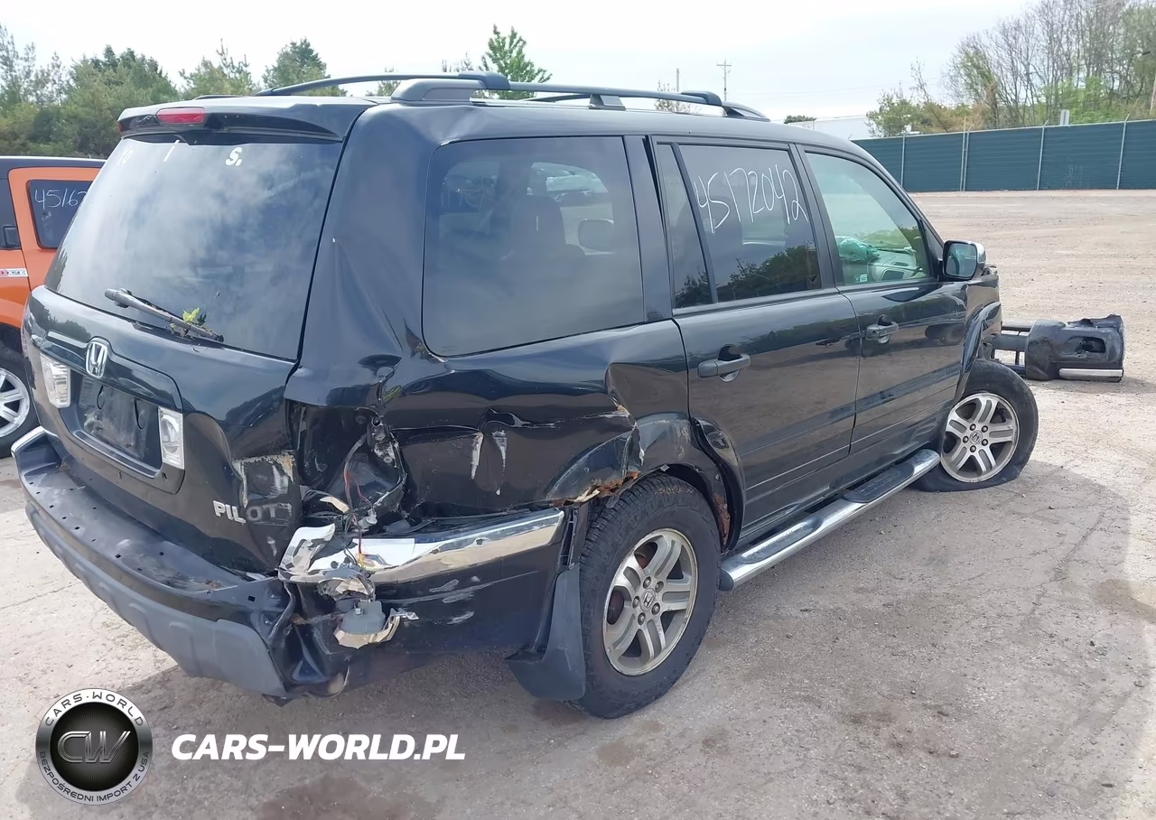 2004 Honda Pilot Ex-L VIN:2HKYF18794H589664 - 4