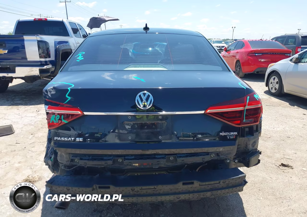 2017 Volkswagen Passat 1.8T Se VIN:1VWBT7A33HC013057 - 17