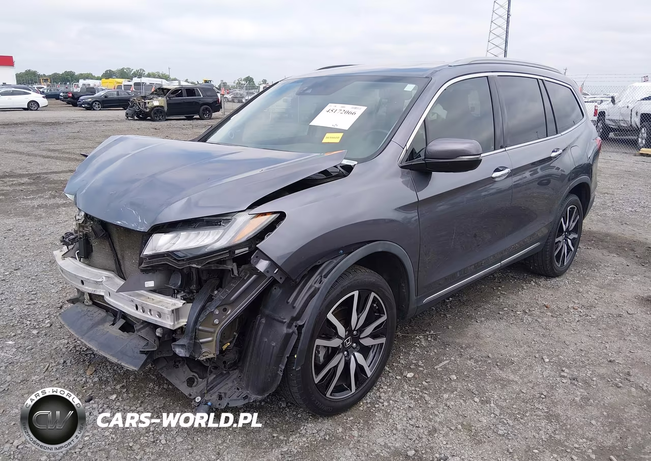 2021 Honda Pilot Awd Elite VIN:5FNYF6H06MB000813 - 2