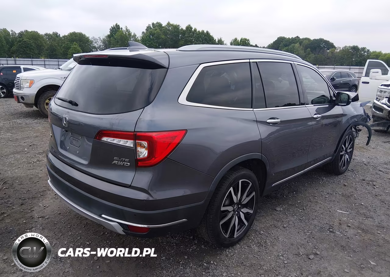 2021 Honda Pilot Awd Elite VIN:5FNYF6H06MB000813 - 4