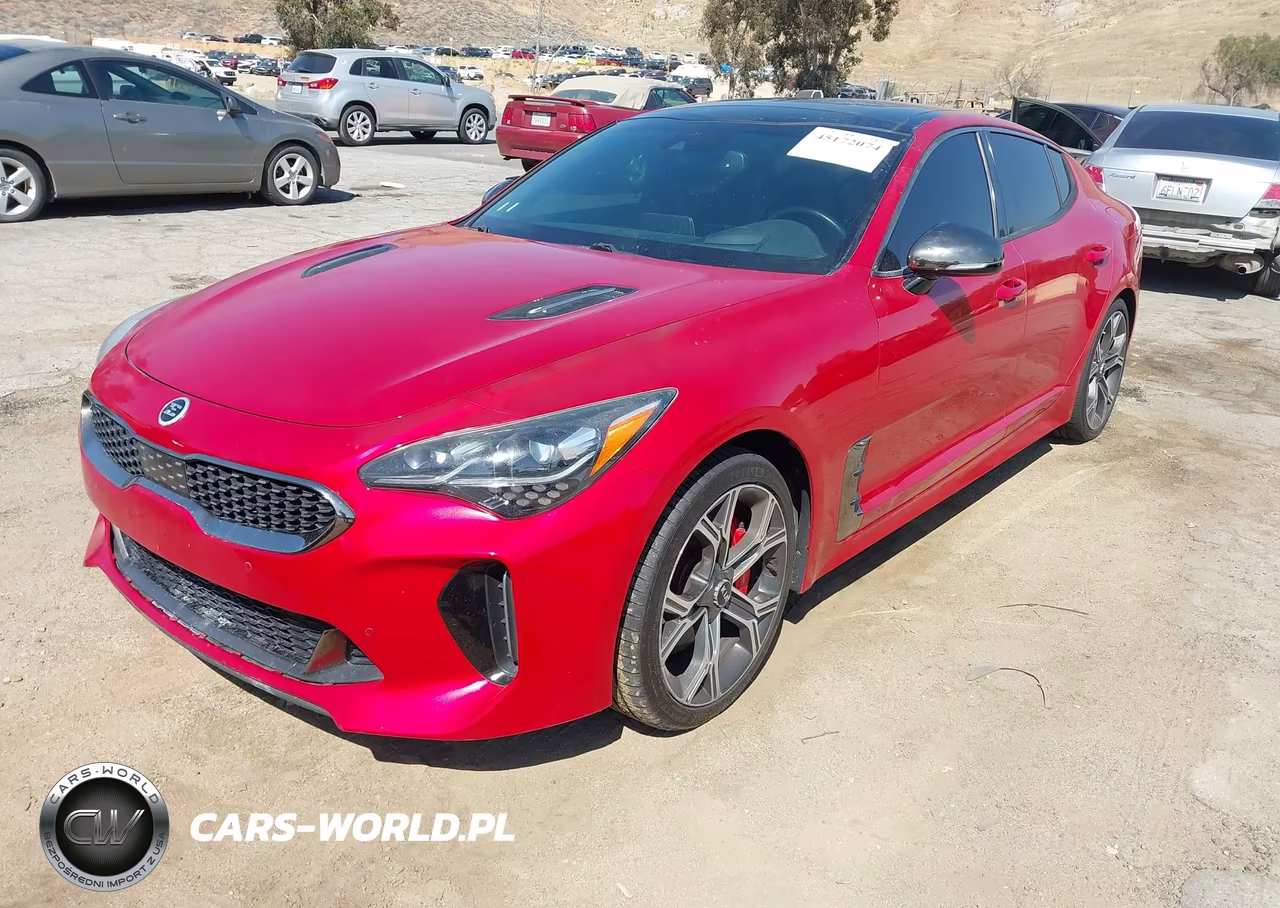 2018 Kia Stinger Gt2 VIN:KNAE55LC4J6019382 - 2