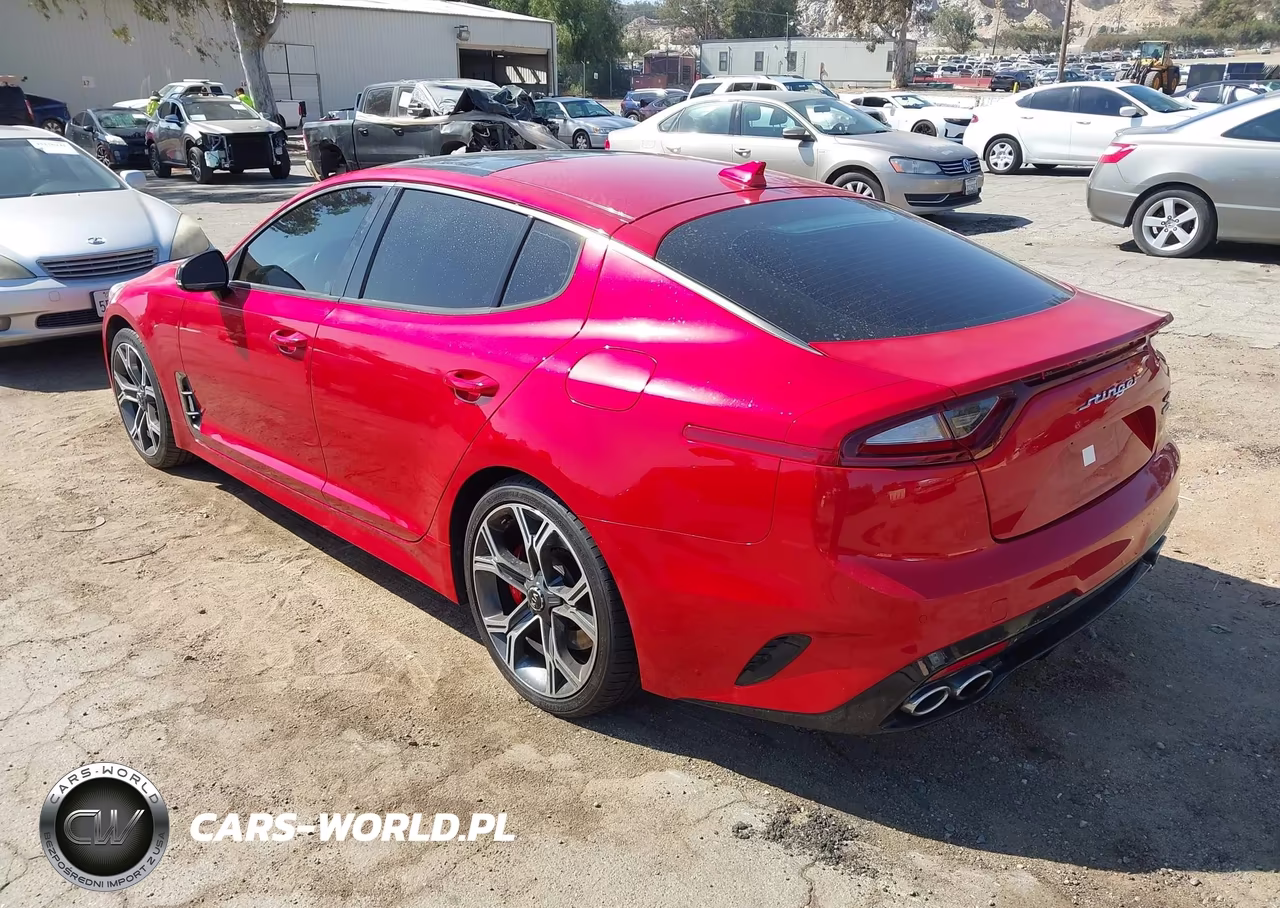 2018 Kia Stinger Gt2 VIN:KNAE55LC4J6019382 - 3