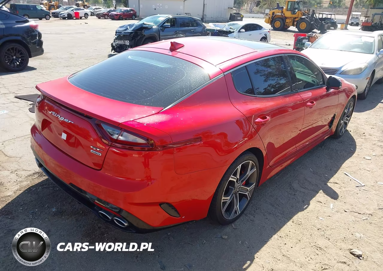 2018 Kia Stinger Gt2 VIN:KNAE55LC4J6019382 - 4