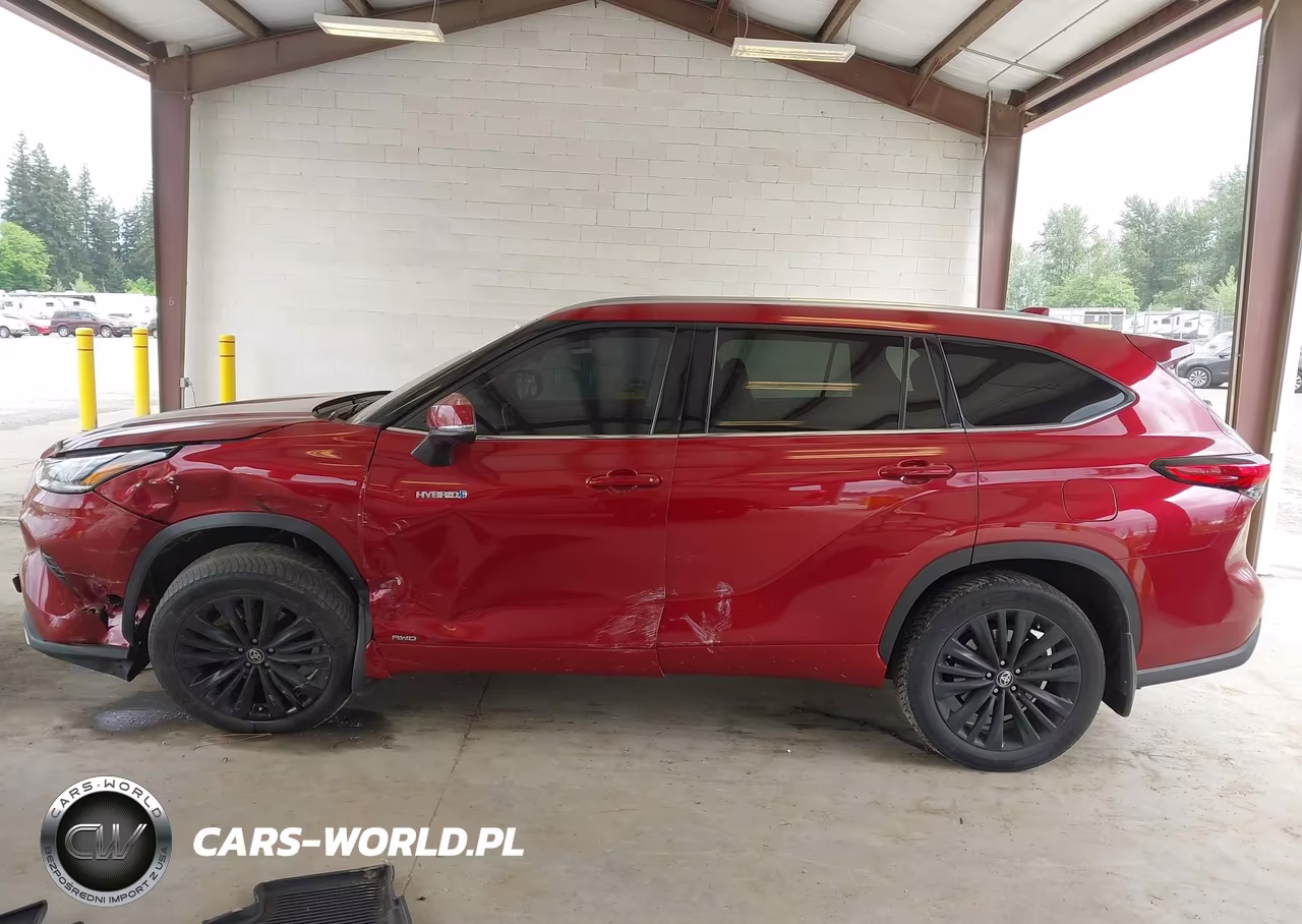2021 Toyota Highlander Hybrid Platinum VIN:5TDEBRCH3MS043062 - 14