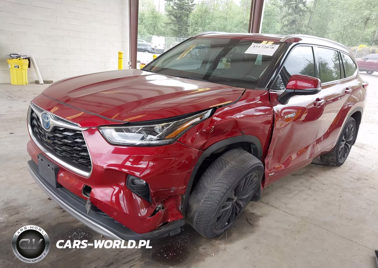2021 Toyota Highlander Hybrid Platinum VIN:5TDEBRCH3MS043062 - 2