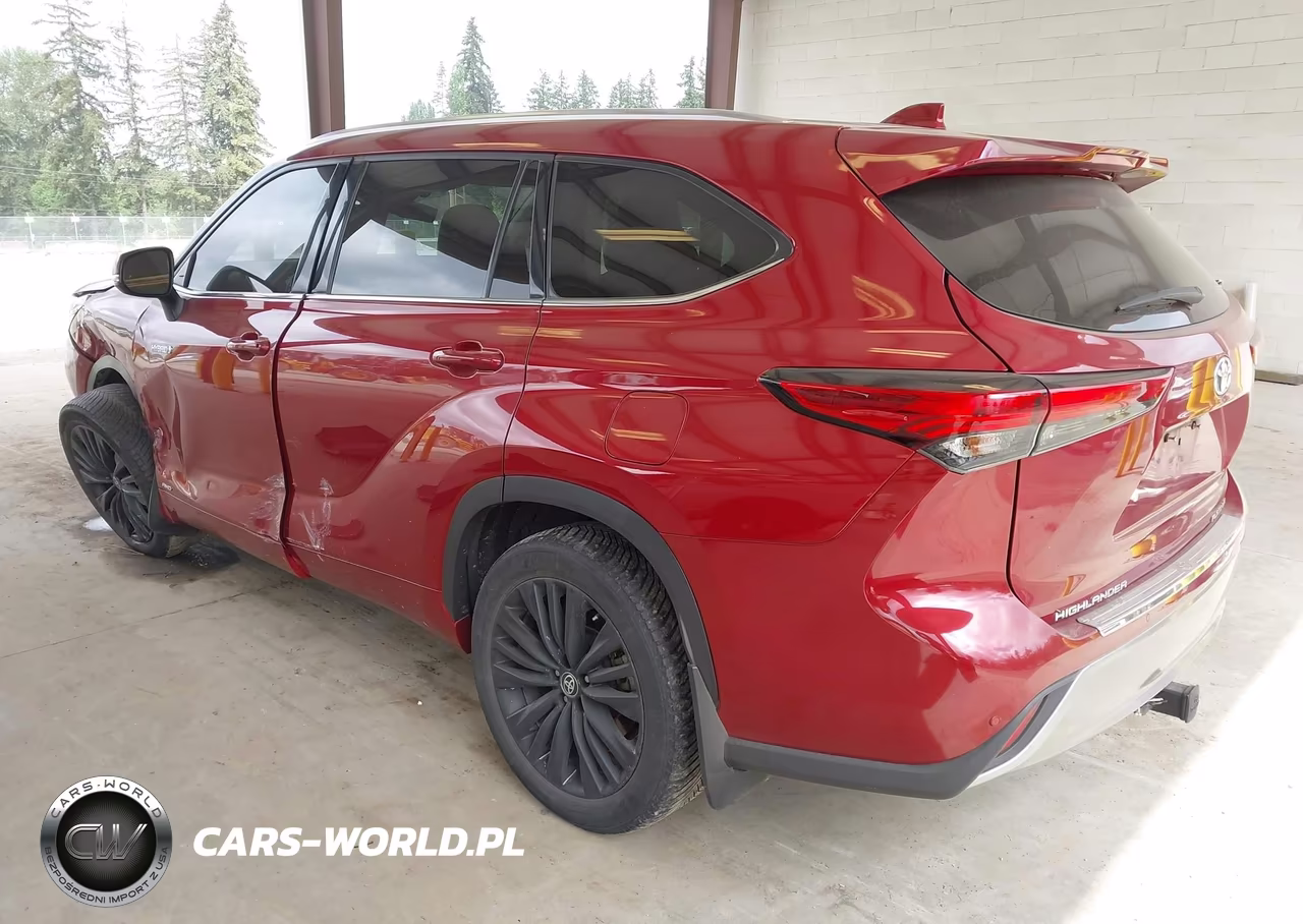 2021 Toyota Highlander Hybrid Platinum VIN:5TDEBRCH3MS043062 - 3