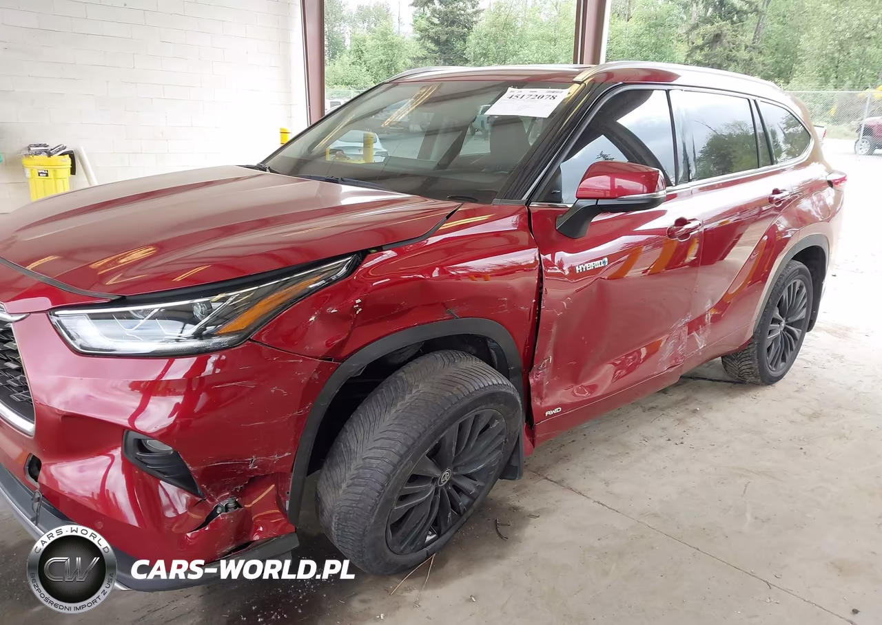 2021 Toyota Highlander Hybrid Platinum VIN:5TDEBRCH3MS043062 - 6