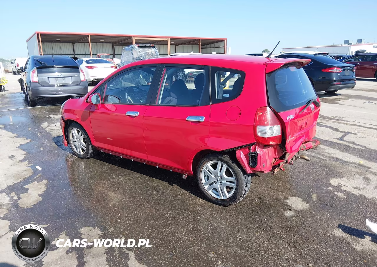 2008 Honda Fit Sport VIN:JHMGD38688S030911 - 3
