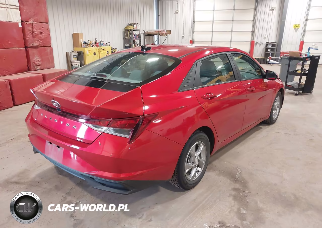 2021 Hyundai Elantra Se VIN:5NPLL4AG2MH047370 - 4