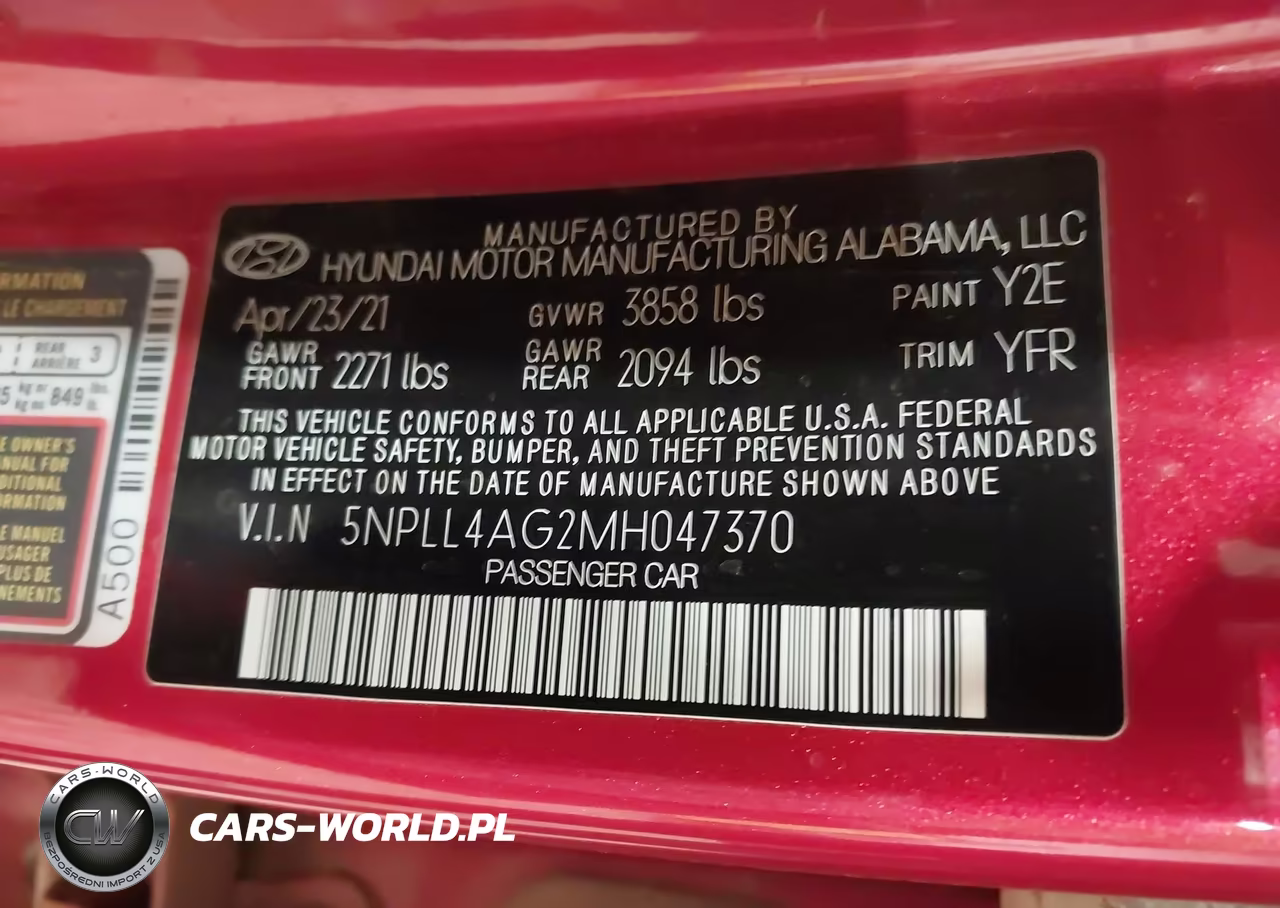 2021 Hyundai Elantra Se VIN:5NPLL4AG2MH047370 - 8