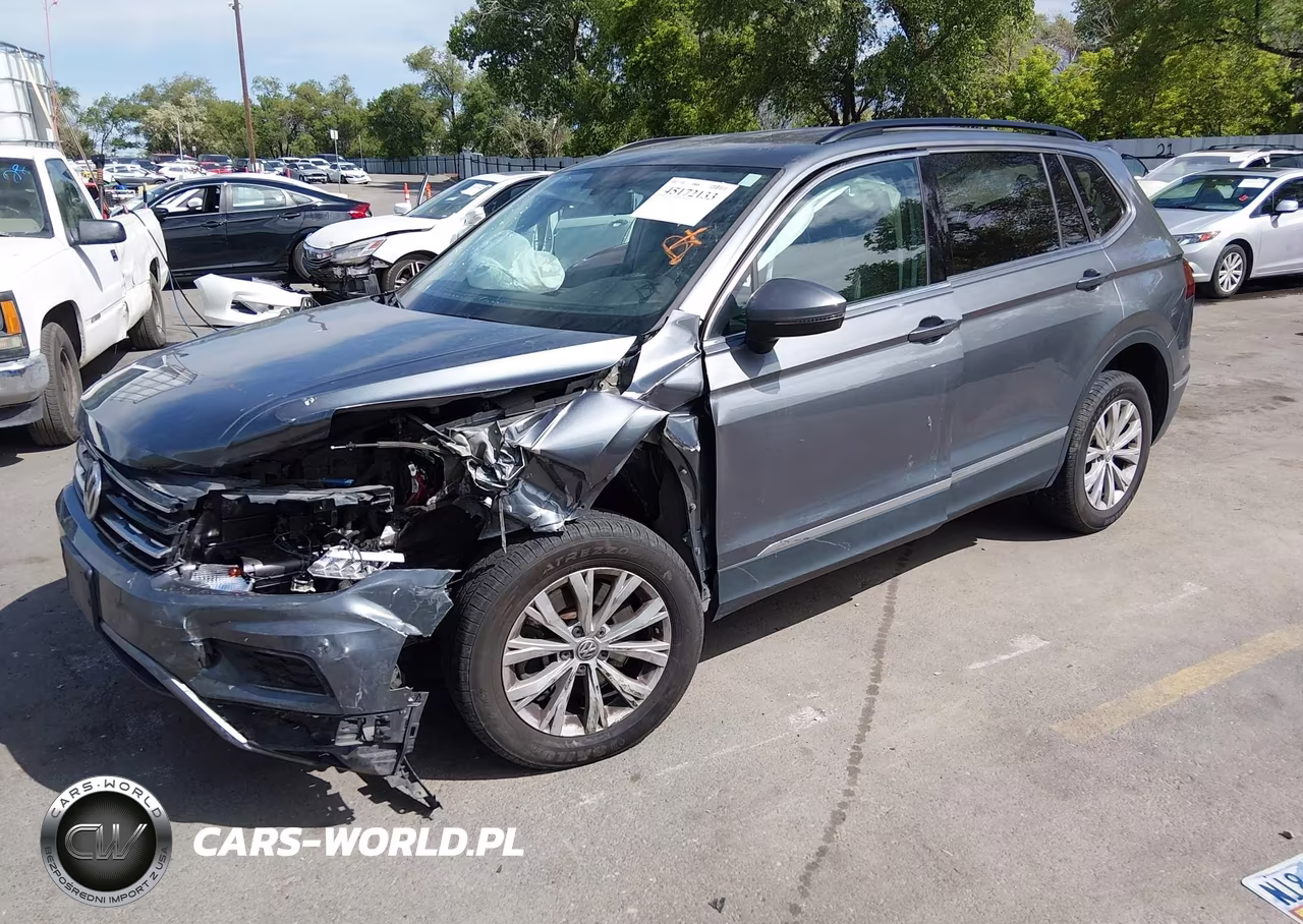 2018 Volkswagen Tiguan 2.0T Se-2.0T Sel VIN:3VV2B7AX1JM151386 - 2