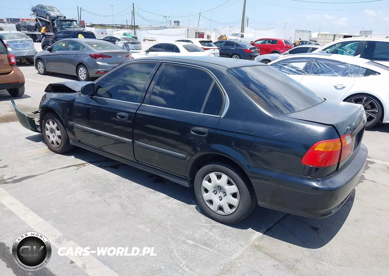 1999 Honda Civic Lx VIN:JHMEJ6675XS003323 - 3
