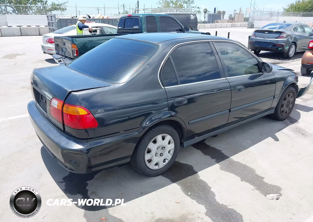1999 Honda Civic Lx VIN:JHMEJ6675XS003323 - 4