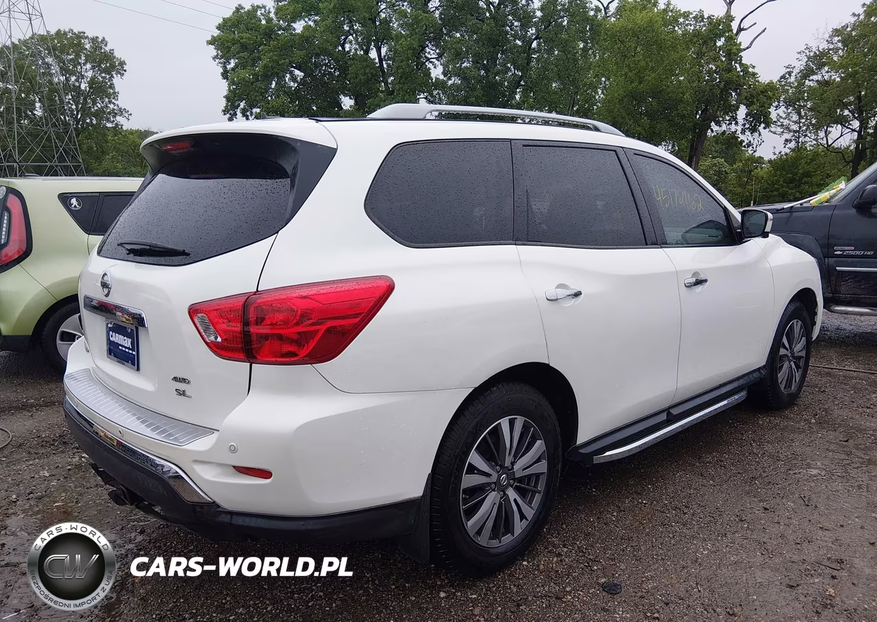 2017 Nissan Pathfinder Sl VIN:5N1DR2MM3HC668915 - 4